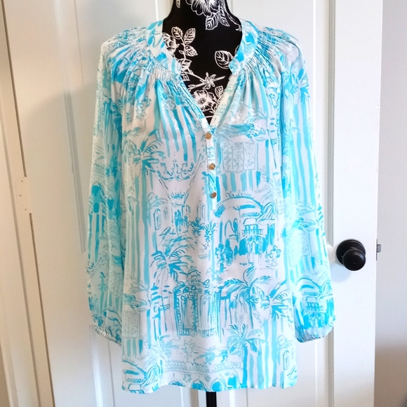Lilly Pulitzer Tops - 🆕 💎Holy Grail💎 Lilly Pulitzer - Elsa Top